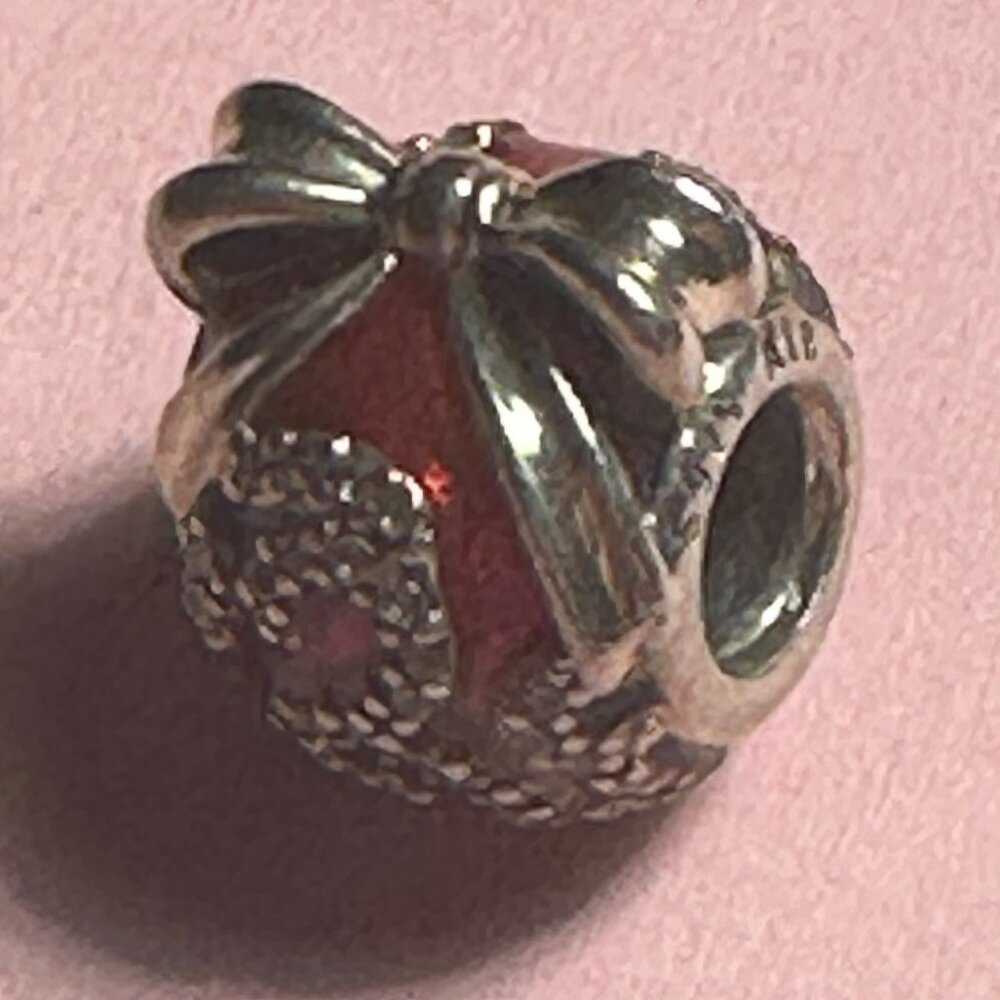 Red Christmas Bauble Charm